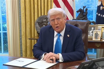 Ông Trump khẳng định chính sách thuế quan khiến nước Mỹ mạnh mẽ về dài hạn